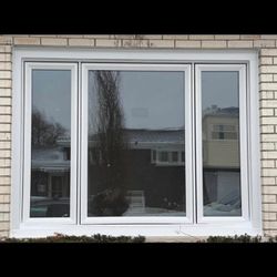 Brand new casement windows