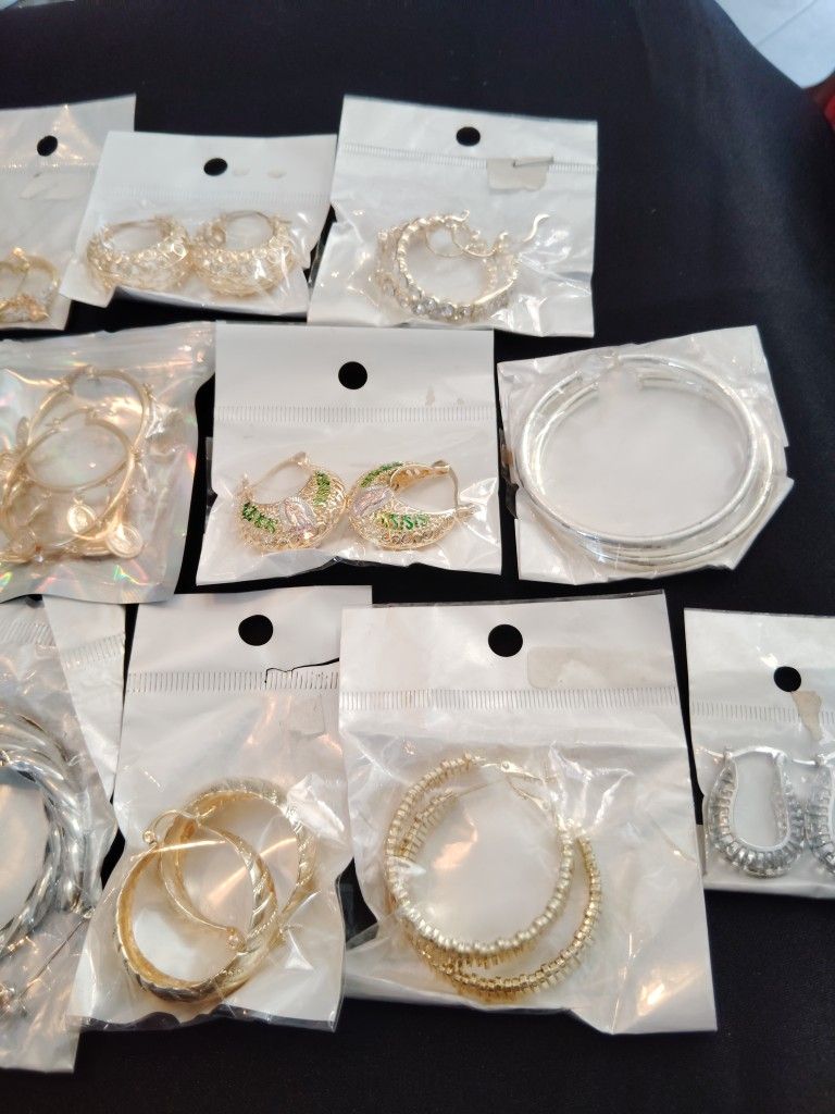 Arracadas Gold Plated
