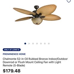 Ceiling fan outdoor and indoor