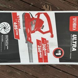 LEAF BLOWER PLUG- IN TORO
