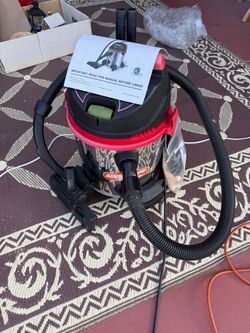 Stainless steel wet/dry vac