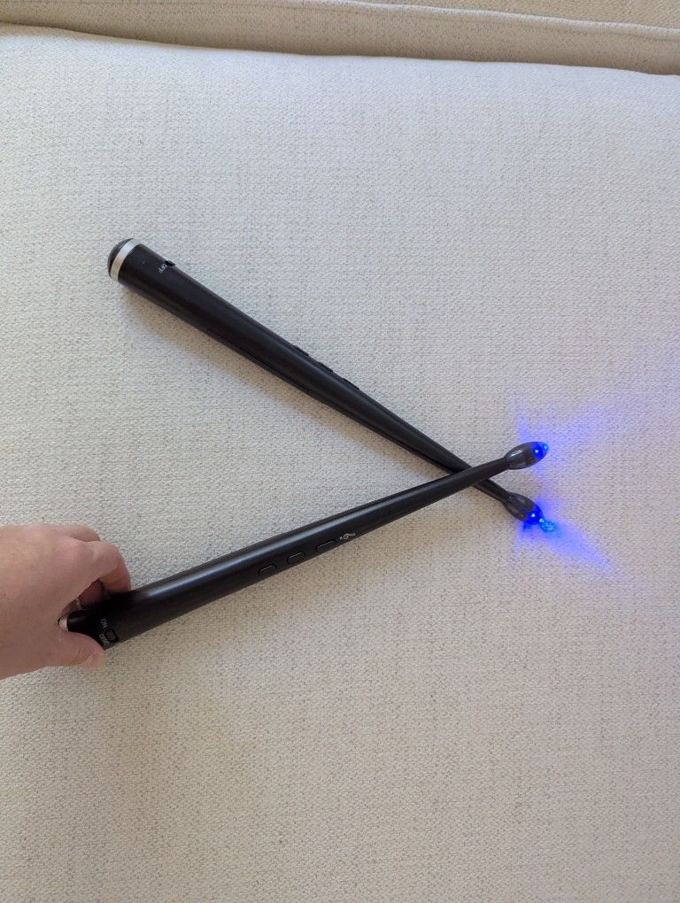 Light Up Motion Activated Drumsticks Toy