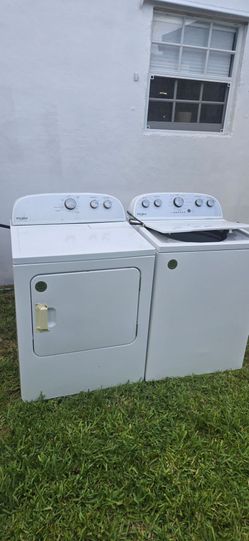 Washer and dryer