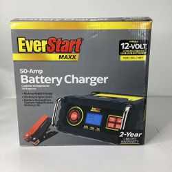 - OPEN BOX EverStart 12v 50 Amp Battery Charger 