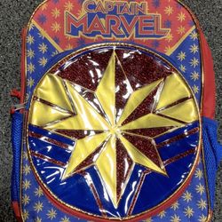 New 3D Captain Marvel full size backpack 