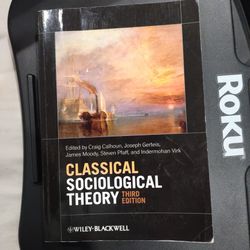 Classical Sociological Theory 