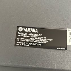 Yamaha Digital Keyboard Piano