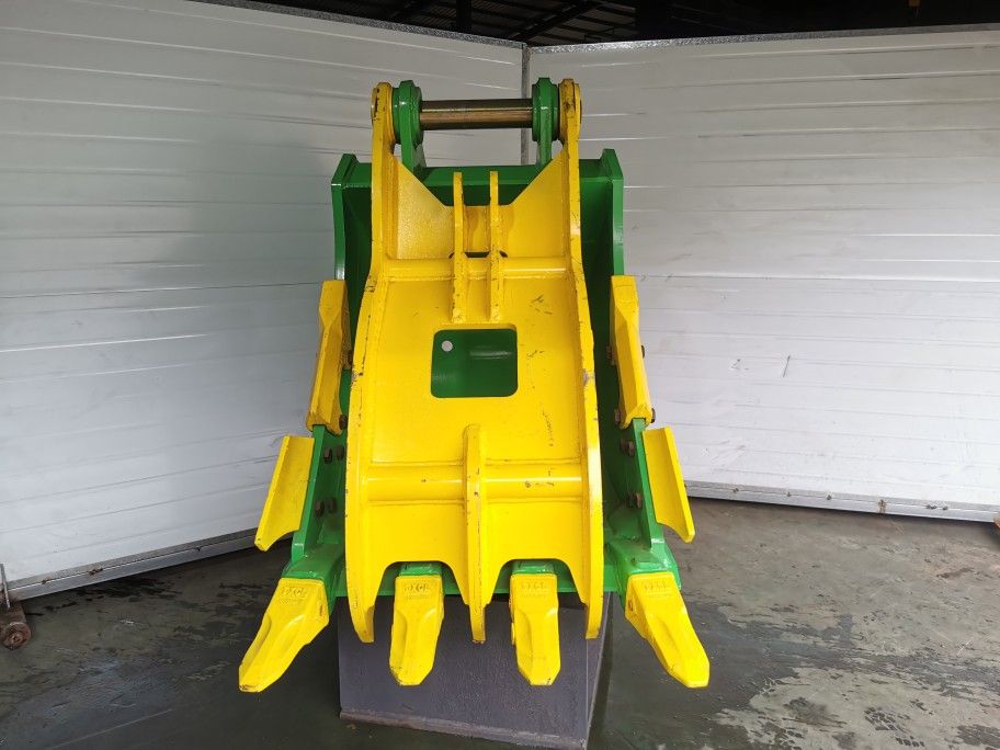 Heavy Duty Rock Bucket with Hydraulic Partial Rotation Thumb 36" inch Mini Excavator Caterpillar 319D, 320, 320D, 320E, 321D, 323E, 323F, 325F