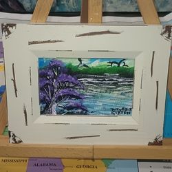 Jacaranda By Artist D. Tynes Gibson 