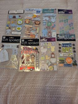 Scrapbooking stickers