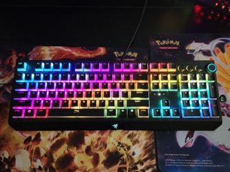 Razer Gaming Keyboard Blackwidow Elite With Swapped Keycaps