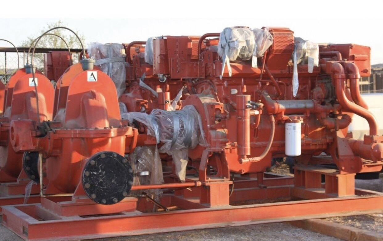 Cat Fire Pump