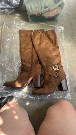 Tommy Hilfiger Suede Knee High Boots