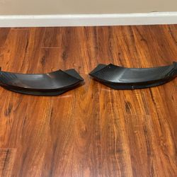 BMW 435i F32 ABS Carbon Fiber Pattern Front Splitters 
