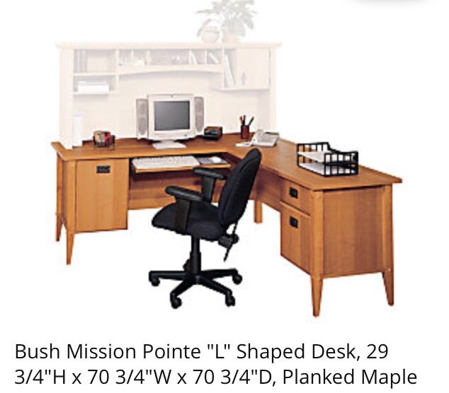 Desk - Mission Pointe by Bush