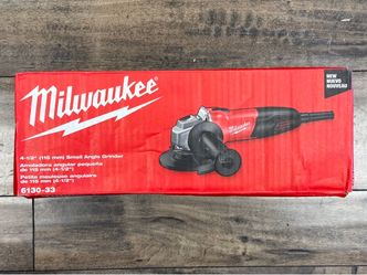 Milwaukee 6130-33 7 Amp 4-1/2" Small Angle Grinder