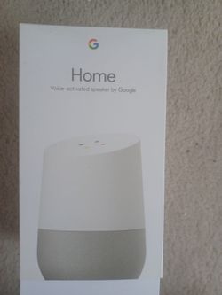 Home voice activated speaker by Google