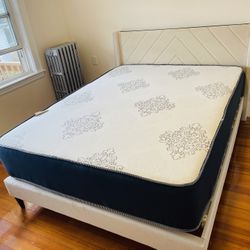 Mattress And Bed Frame Queen Size Brand New In Boxes Delivery 🚚 Available 