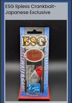 ESG lipless Crankbait- Japanese Exclusive