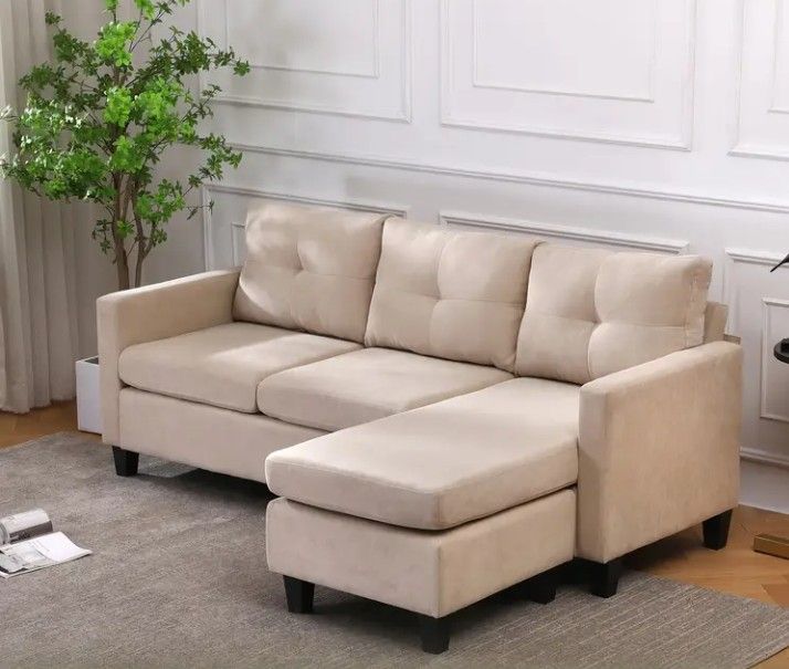 Lazy Sofa with Ottoman and Cushion