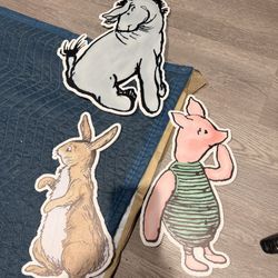 vintage winnie the pooh cardboard 