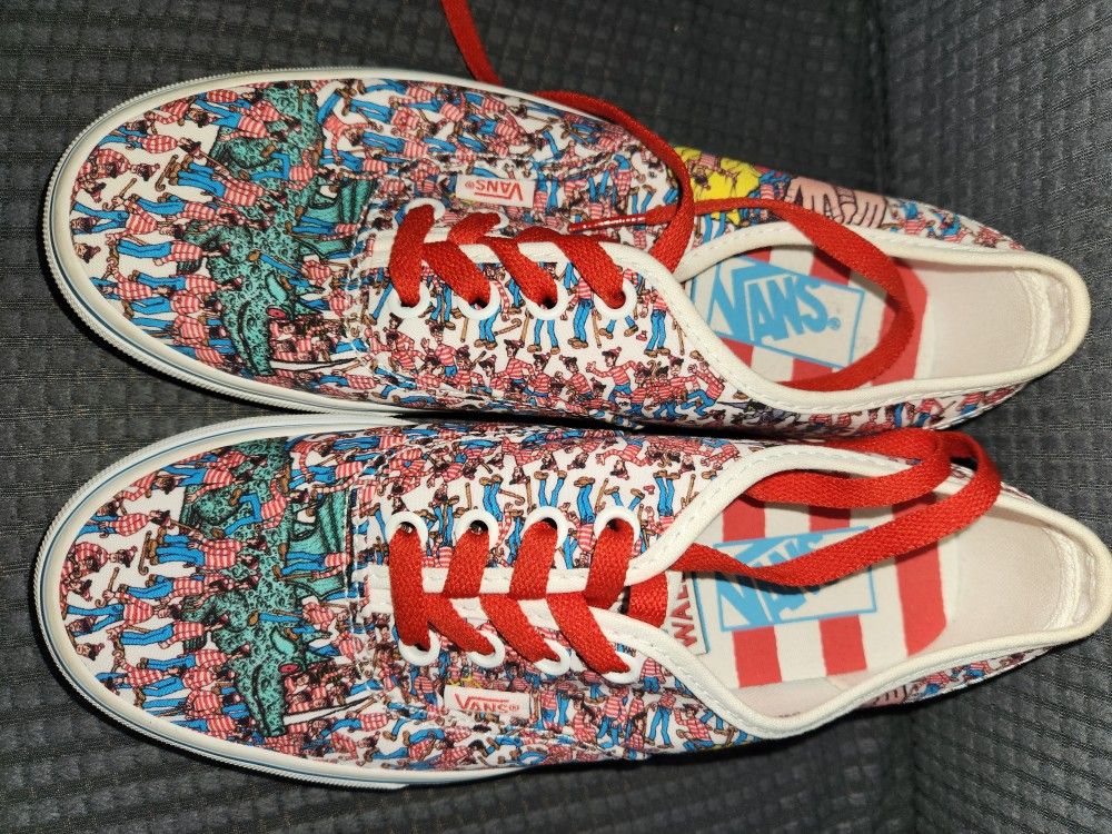 Vans Where is Waldo lace uo shoes