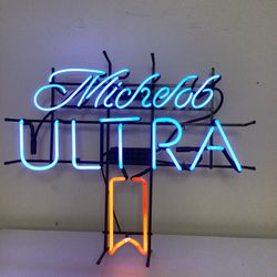 Michelob Ultra beer neon sign 