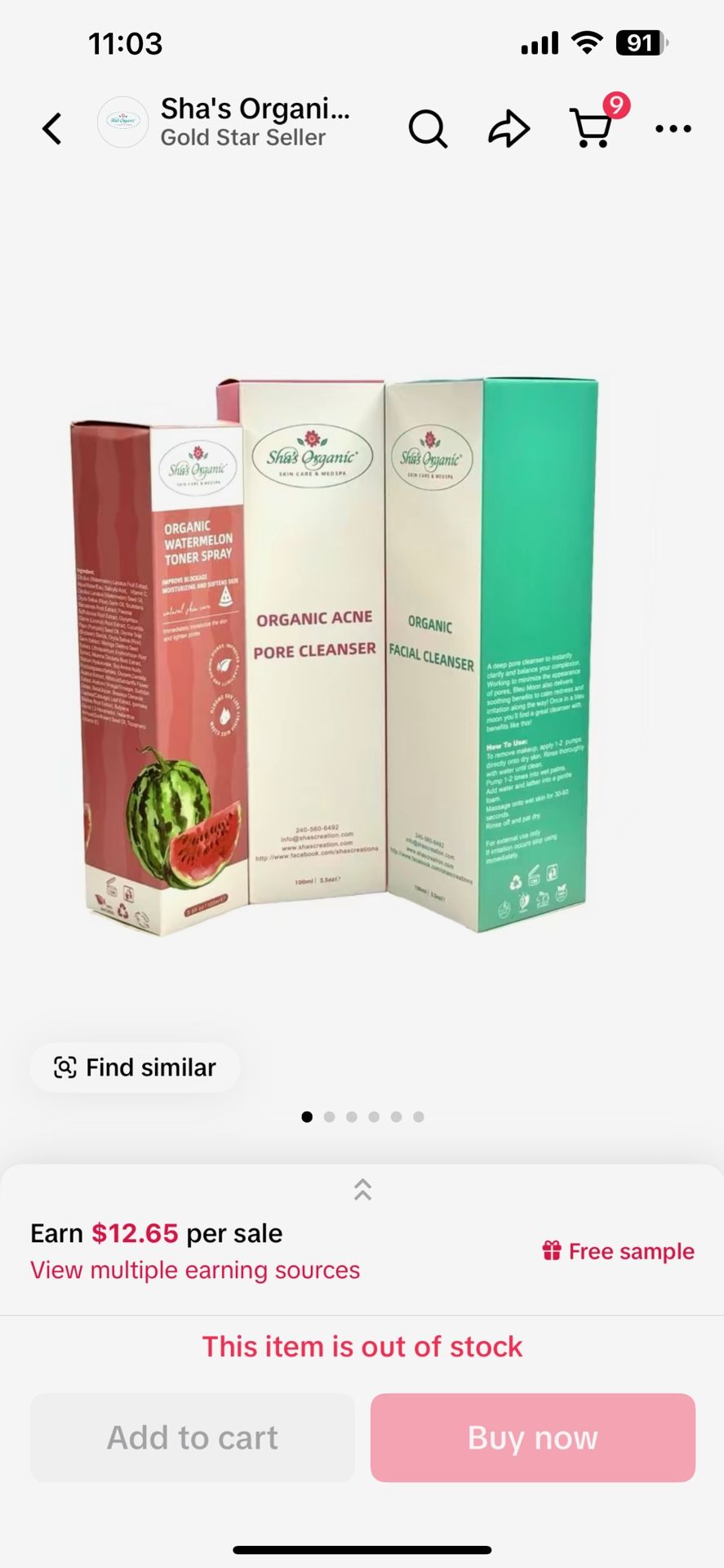 Triple Facial Cleanser Package Set