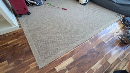 8x10 Jute indoor/outdoor rug and mat