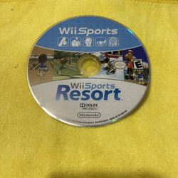Nintendo Wii Sports + Wii Sports Resort 2 In 1 Game 