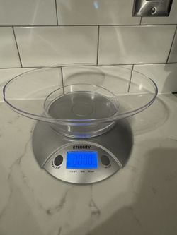 Kitchen Food Scale With Bowl Etekcity