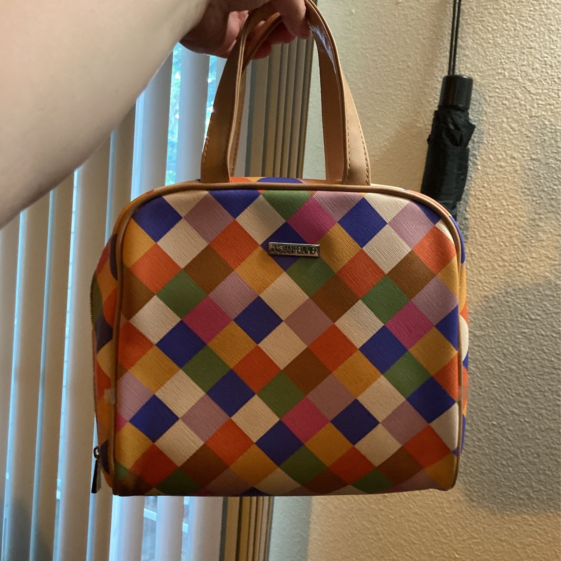 Joan and David Multicolored Purse