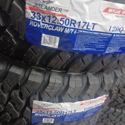 $850 MT ATLANDER FOUR TIRES NEW ALSO WE HAVE USED TIRES ON ESPECIAL PRICES