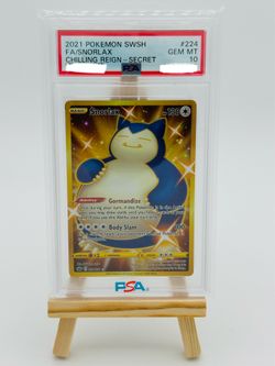 Secret Snorlax PSA 10 - Chilling Reign