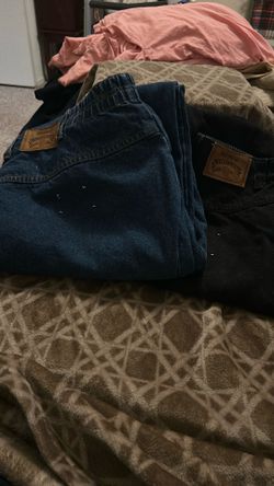 Two Pair Of Jeans. Never Worn Size 24 Or Washed.