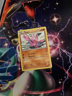 Pokémon Gligar Boundaries Crossed card 2012