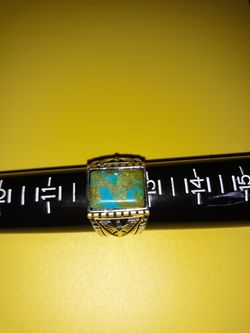 Mens Turquoise ring