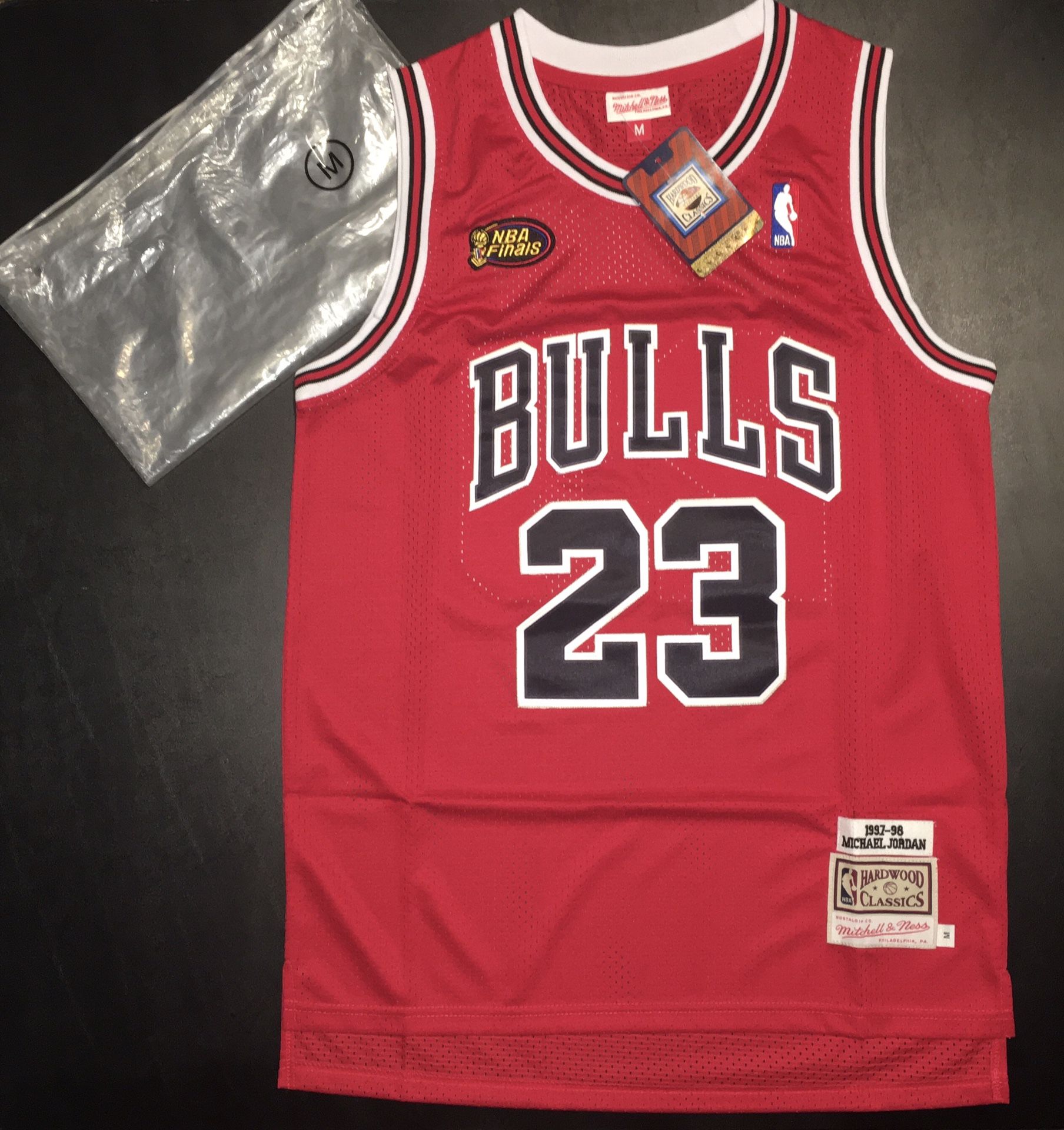 Michael Jordan #23 Chicago Bulls Hardwood Classic Jersey Sz Medium