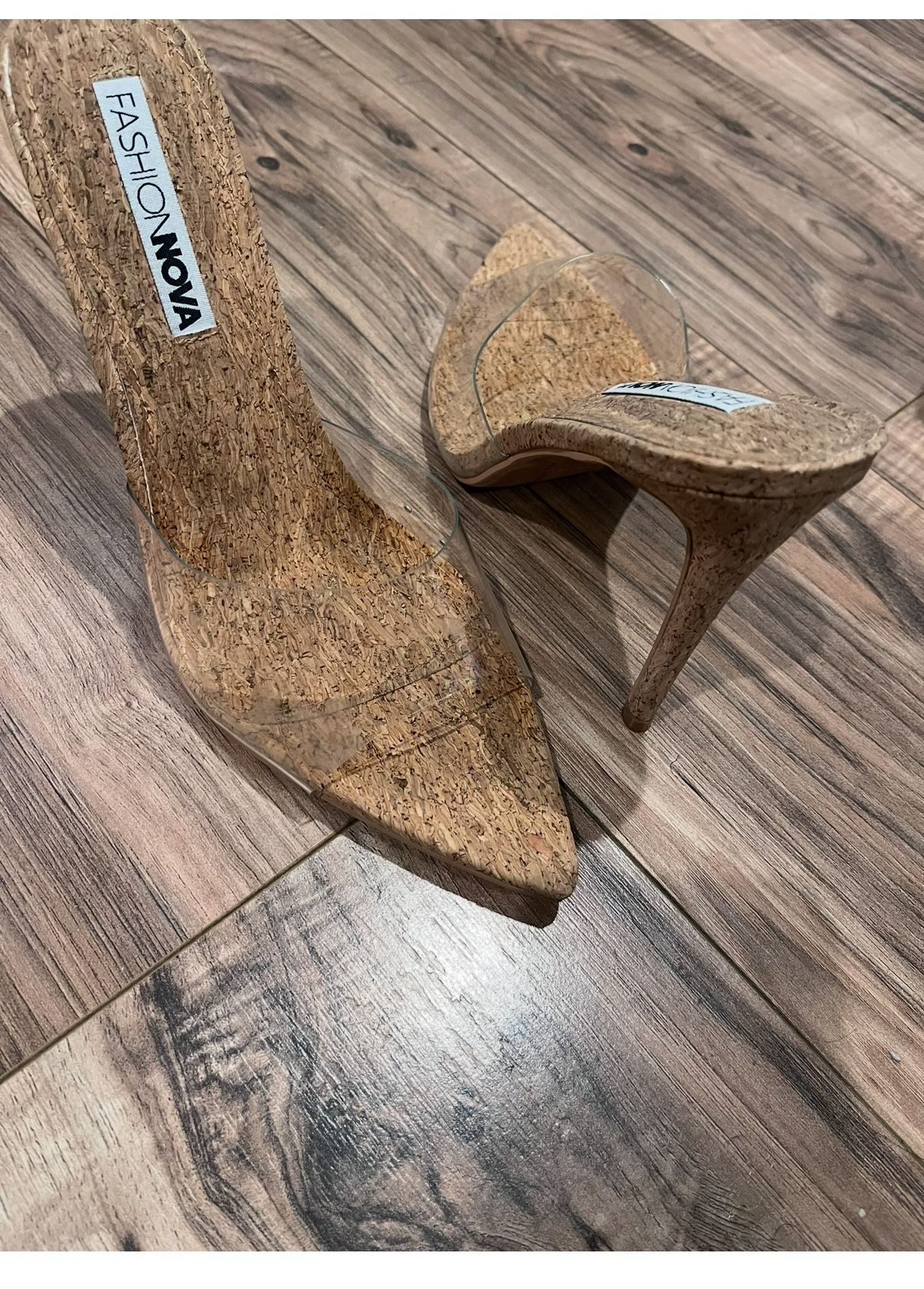 Sandal Heels Clear Size 10 Fashion Nova