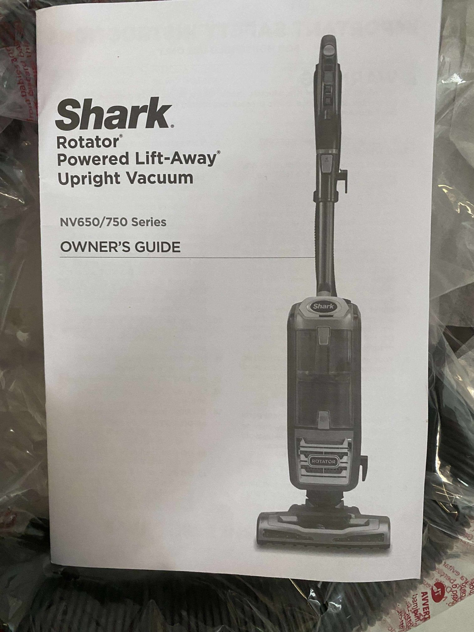 Shark UV730 Navigator Lift-Away Upright Vacuum with PowerFins HairPro - (contact info removed)