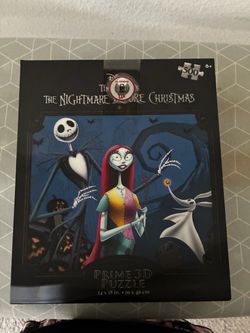 Nightmare Before Christmas 500-Piece Prime 3D Puzzle