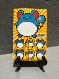 Pokémon sticker sheet (Vintage)