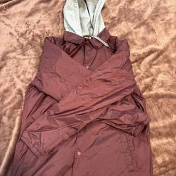 Vans Riley Burgundy Hooded Jacket