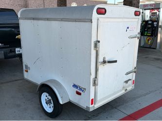 4x6 enclosed cargo trailer. 2006 Pace American cargo with bill of sale