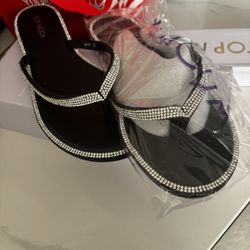 Rhinestone sandals