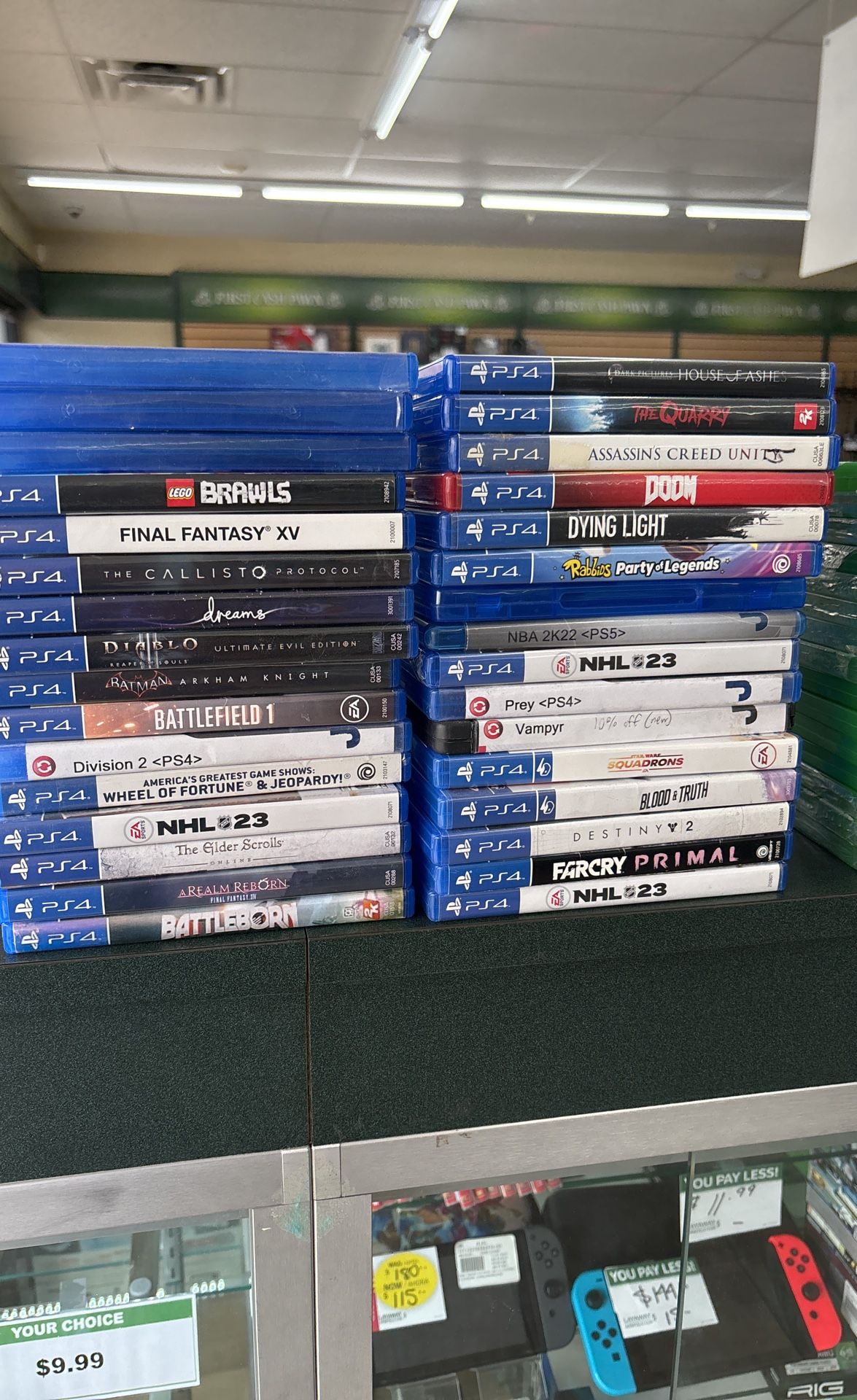 X Box Games And PS4 And Ps5 Games For Sale