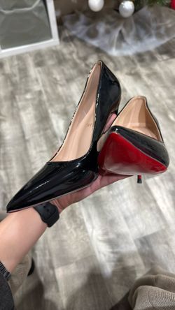 black heels