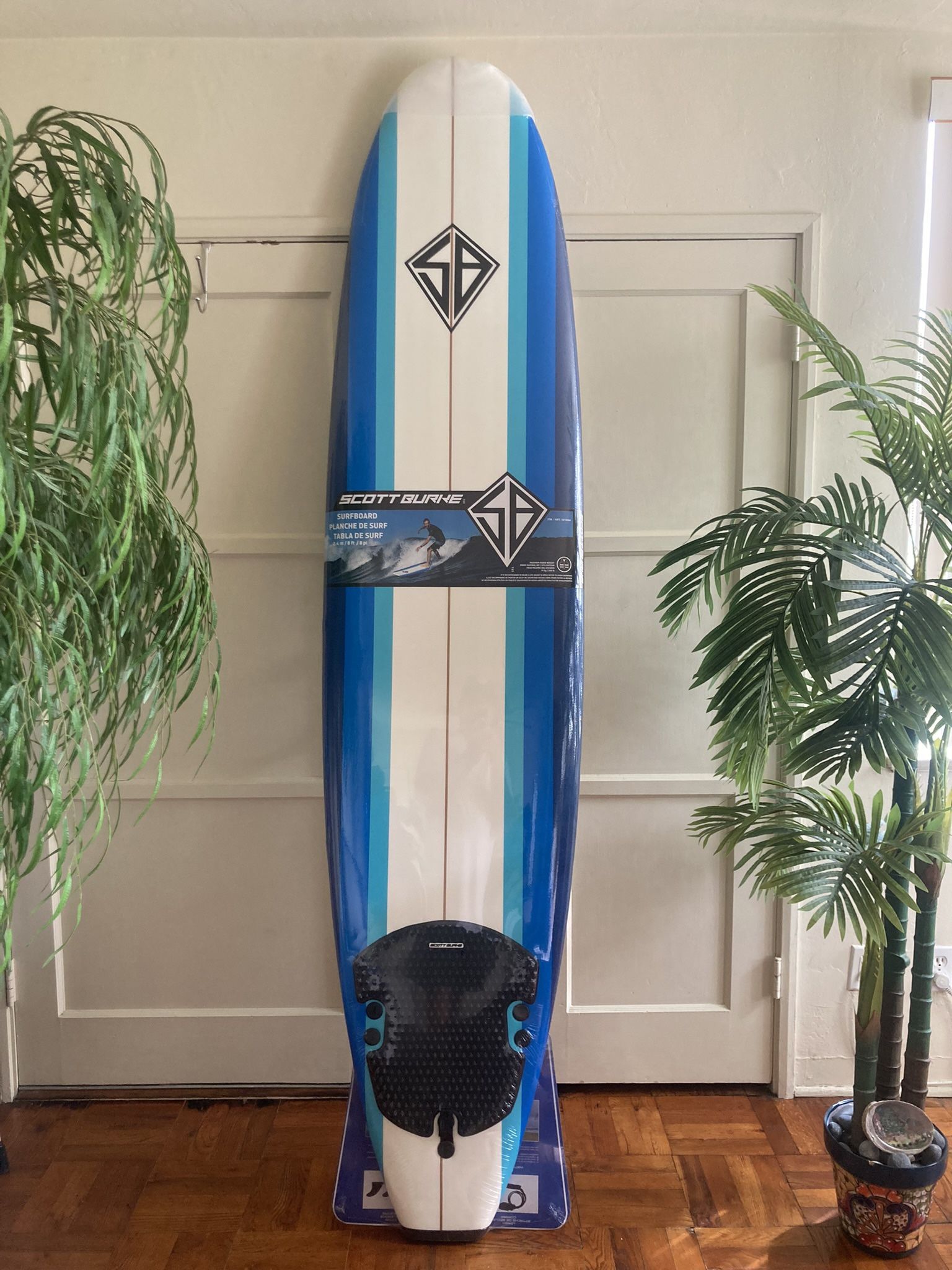 New - Unused 8’ Foam Surfboard