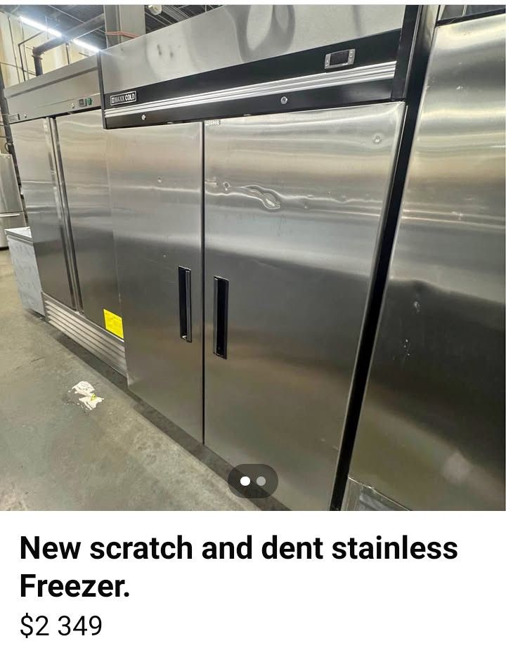 Scratch And Dent New Freezer