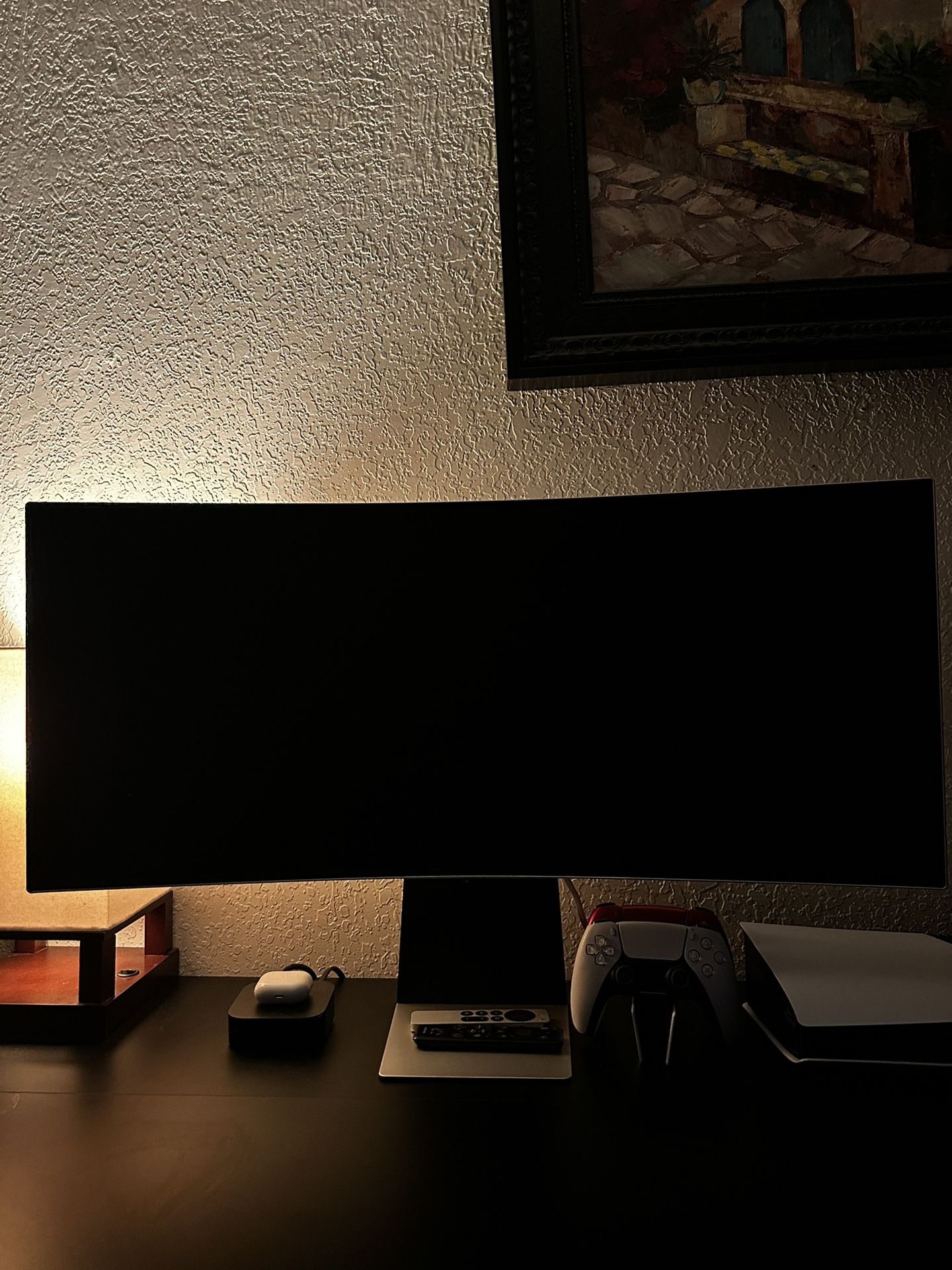 Samsung 34-Inch Odyssey QD-OLED G8 (G85SD) Series 4K Ultra-QWHD G-Sync Compatible Curved Gaming Monitor